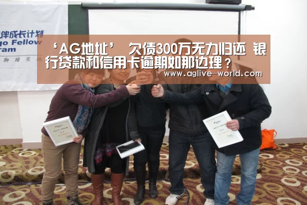 ‘AG地址’
欠债300万无力归还 银行贷款和信用卡逾期如那边理?(图2) AG直播