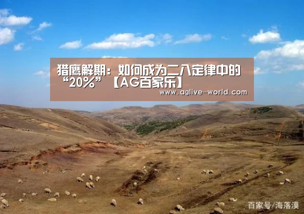 猎鹰解期:如何成为二八定律中的“20%”【AG百家乐】(图1) AG视讯